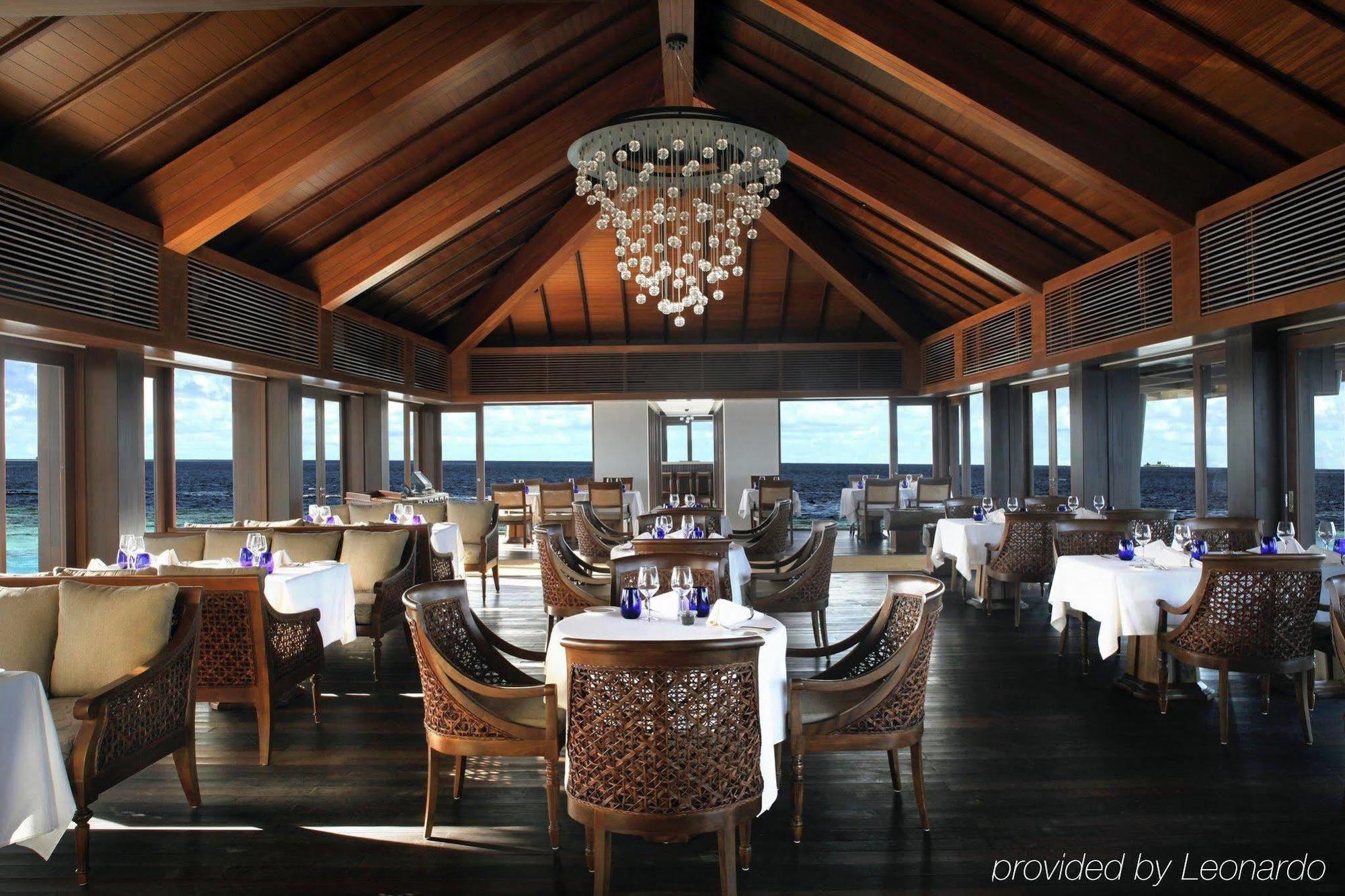 The Residence Maldives Dhigurah  Restaurant photo